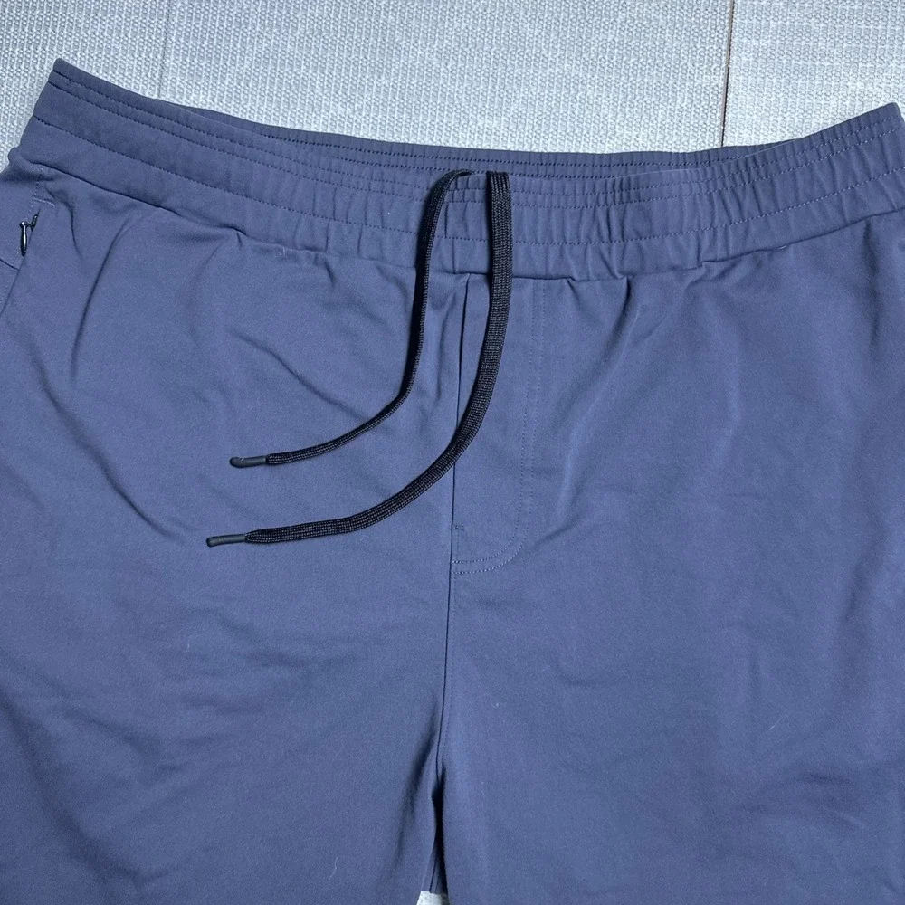 Public Rec Men's Gamechanger Rec Shorts 40R Navy Everyday Drawstring Relaxed